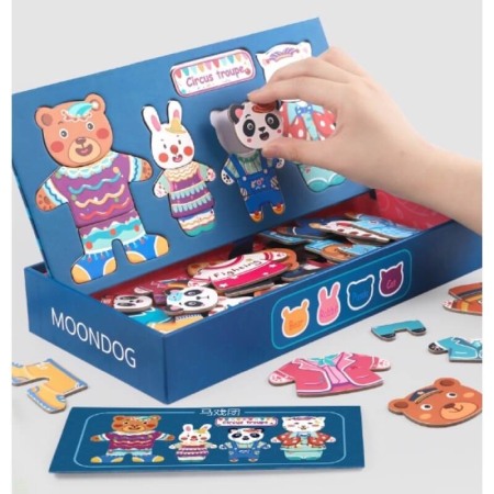 Puzzle magnetic imbraca animalute [2]