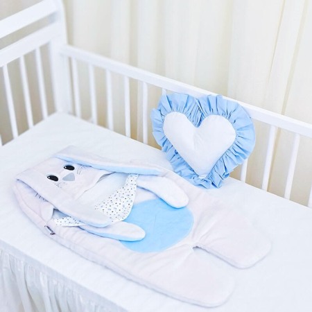 Sac de Dormit Bebelusi, Iepuras -personalizat cu nume [8]