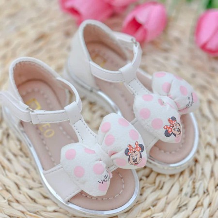 Incaltaminte copii - Sandale pentru Fete Minnie Mouse, 307A Alb