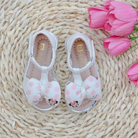 Sandale pentru Fete Minnie Mouse, 307A Alb [2]