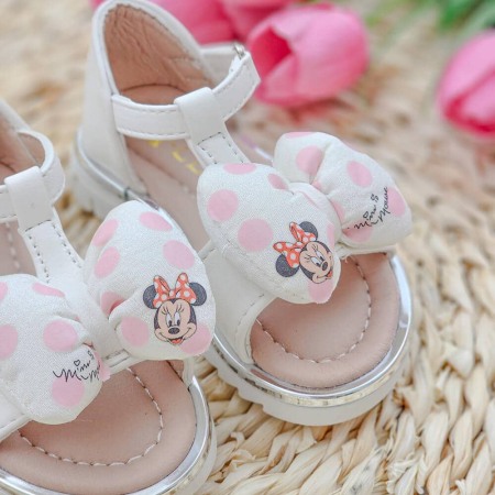 Sandale pentru Fete Minnie Mouse, 307A Alb [1]