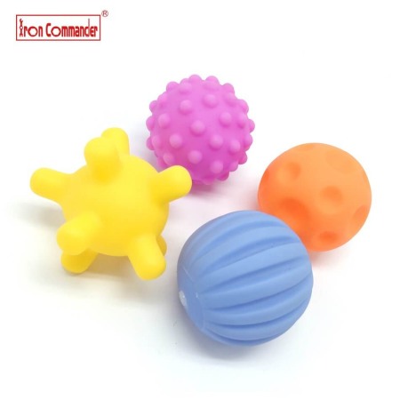 Set 6 mingi senzoriale pentru bebelusi [4]