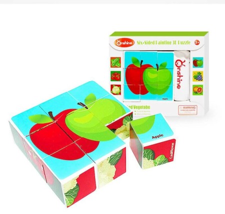 Set 9 cuburi din lemn Onshine [0]