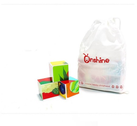 Set 9 cuburi din lemn Onshine [1]