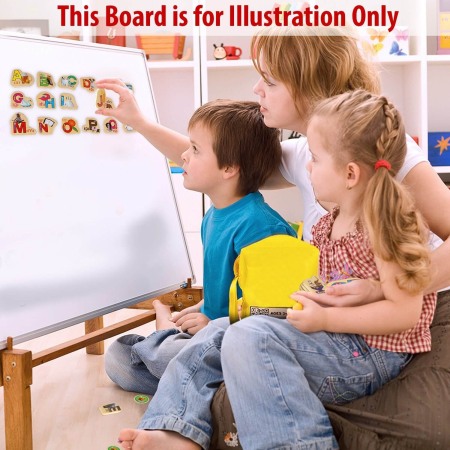 Set litere din lemn magnetice-28 piese [1]