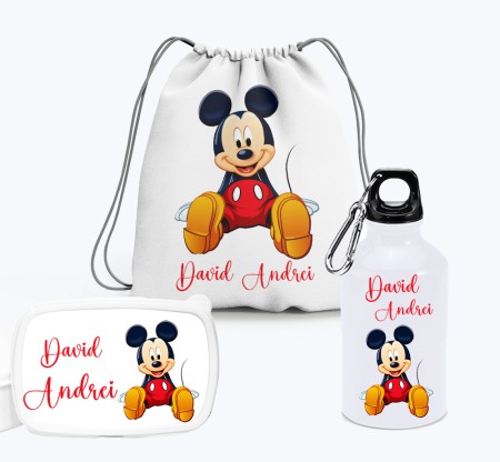 Gradinita si scoala - Set Personalizat pentru gradinita/cresa Model 2