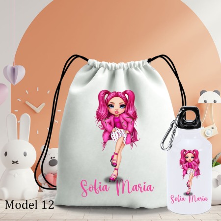 Set Personalizat pentru gradinita/cresa: rucsac si sticla [4]
