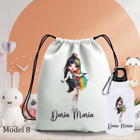 Set Personalizat pentru gradinita/cresa: rucsac si sticla [5]