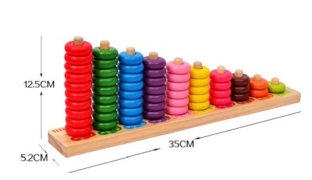 Sortator cerculete colorate din lemn [2]