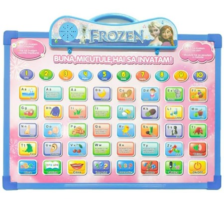 Gradinita si scoala - Tableta educativa 2 in 1 in limba romana-Frozen