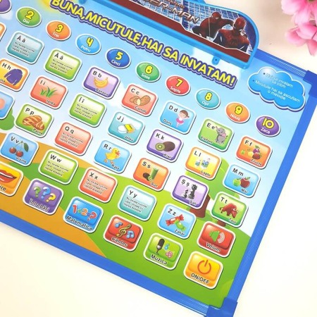 Tableta educativa 2 in 1 in limba romana-Spider Man [1]