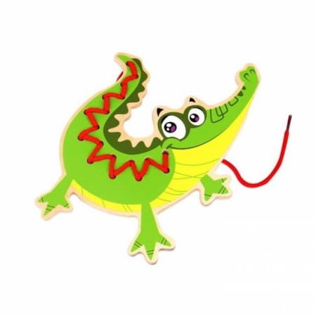 Jucarii educative si creative - Tooky Toy Crocodil de snuruit
