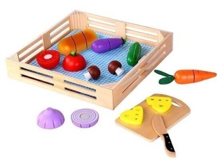 Bucatarii si accesorii - Tooky Toy Legume de taiat