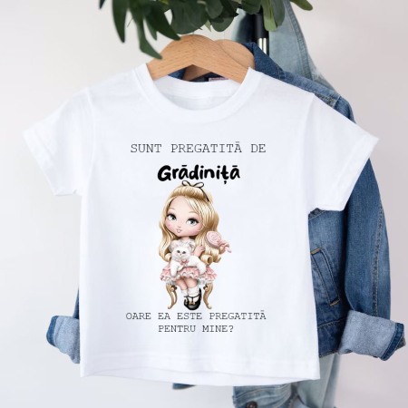Haine copii - Tricou Personalizat Gradinita Model 4