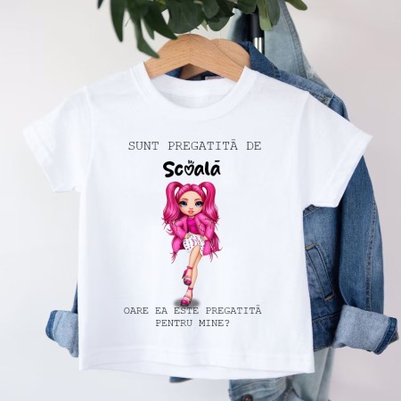 Haine copii - Tricou Personalizat Scoala Model 1