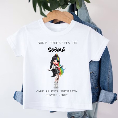 Haine copii - Tricou Personalizat Scoala Model 2