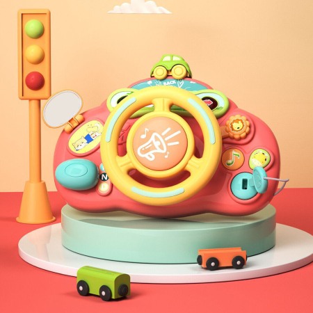 Jucarii interactive - Volan de jucarie pentru bebelusi, Sobebear