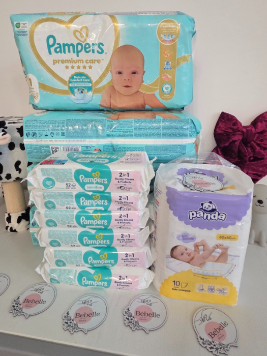 Modul Standard PLUS Bebelle – Set lunar Pampers și Aleze [2]
