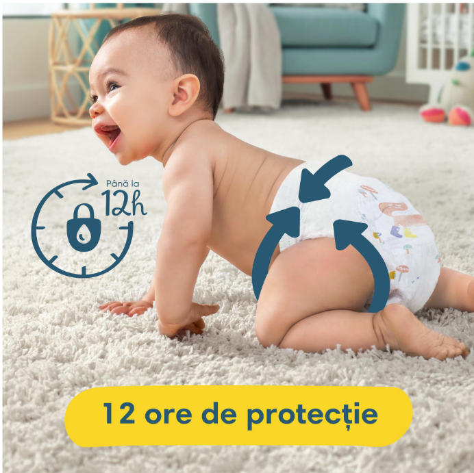 Scutece Pampers Premium Care Value Pack Minus, Marimea 1, 2-5kg, 50 buc [8]