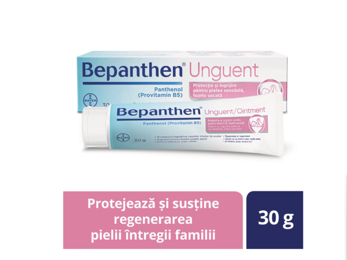 Unguent impotriva iritatiilor de scutec Bayer Bepanthen, 5%, 30 g [2]