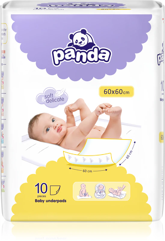 Modul Standard Bebelle – Scutece Pampers, Șervețele Sensitive, Aleze Panda [5]
