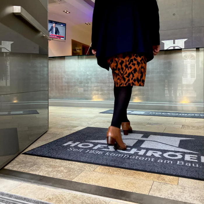 Covoraș personalizat cu logo LogoMat Business – trafic intens, branding premium | BeeGreen [7]