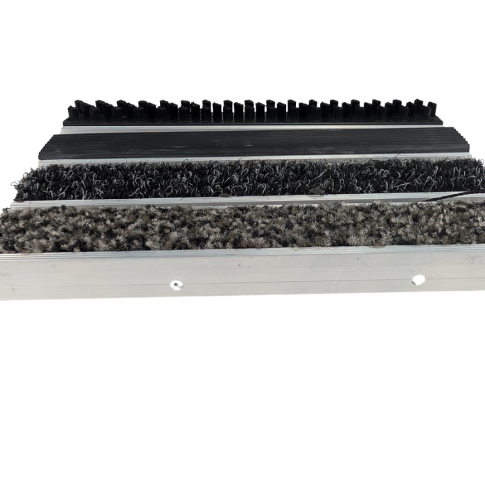 Covor de intrare Profi Cable Medium – aluminiu 12 mm, trafic intens | BeeGreen [10]