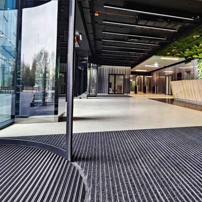 Covor de intrare Profi Cable Senior – aluminiu 16 mm, trafic foarte intens | BeeGreen [1]