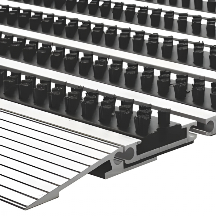 Covoraș de intrare Top Line – ramă aluminiu, exterior, antiderapant | BeeGreen [2]