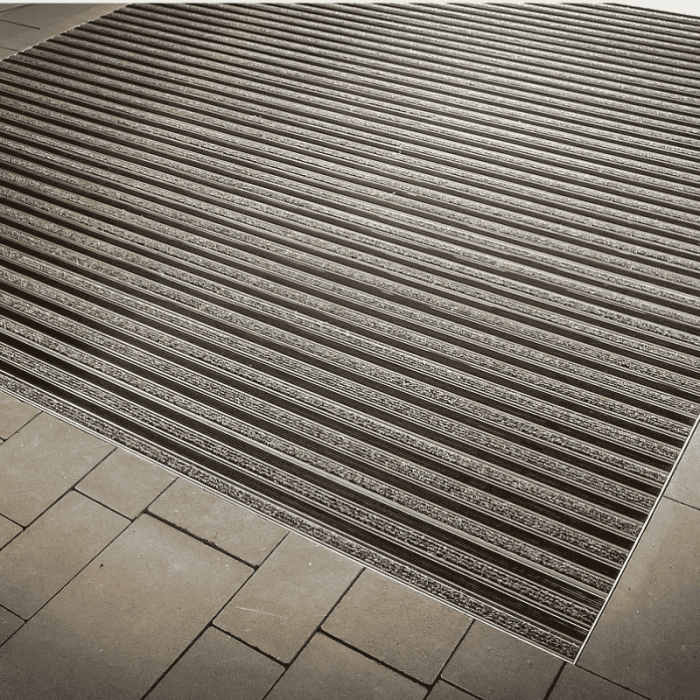 Ștergătoare de picioare din aluminiu Clean Ryps Rubber BeeGreen [7]