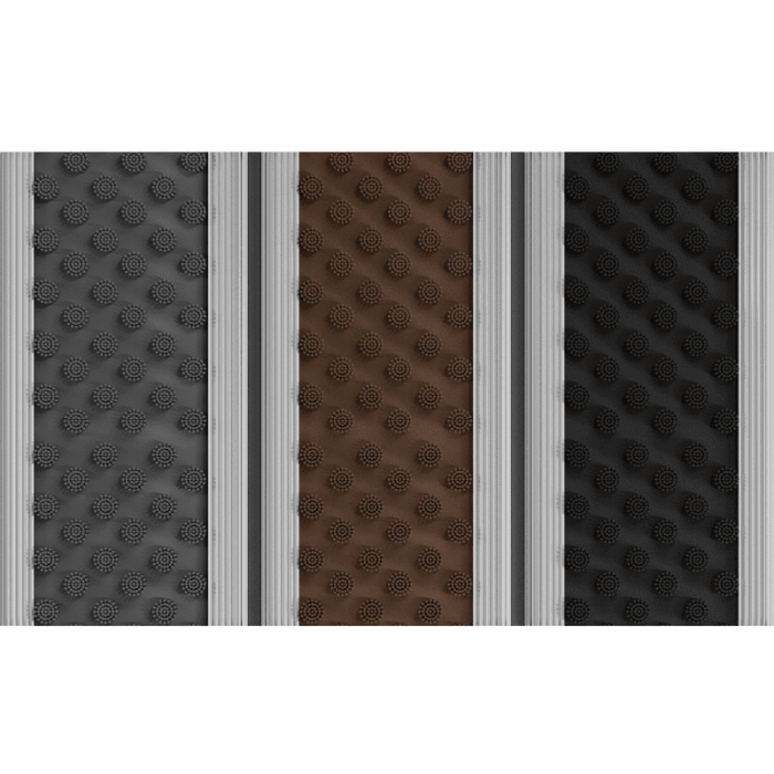 Ștergătoare de picioare din aluminiu Clean Scrub Wide BeeGreen [5]