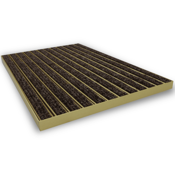 Ștergătoare de picioare din aluminiu Design Premium – carpete aluminiu anodizat [3]