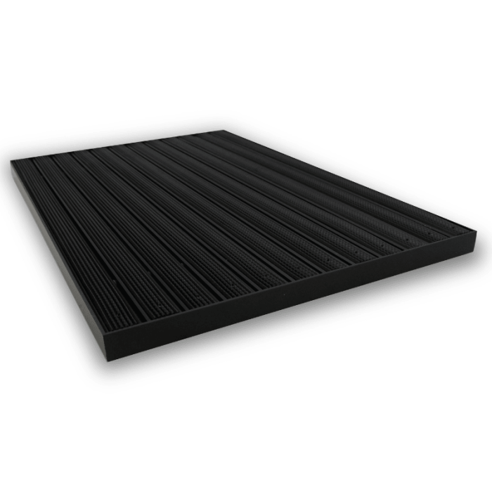 Ștergătoare de picioare din aluminiu Design Premium – carpete aluminiu anodizat [4]