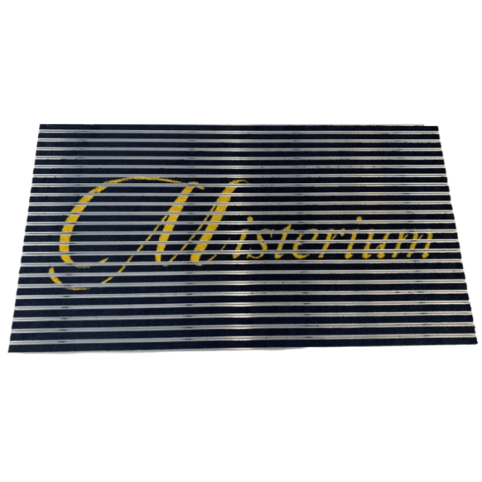 Ștergătoare de picioare din aluminiu LOGO CLEAN RYPS – covoraș personalizat cu inserție textilă [8]