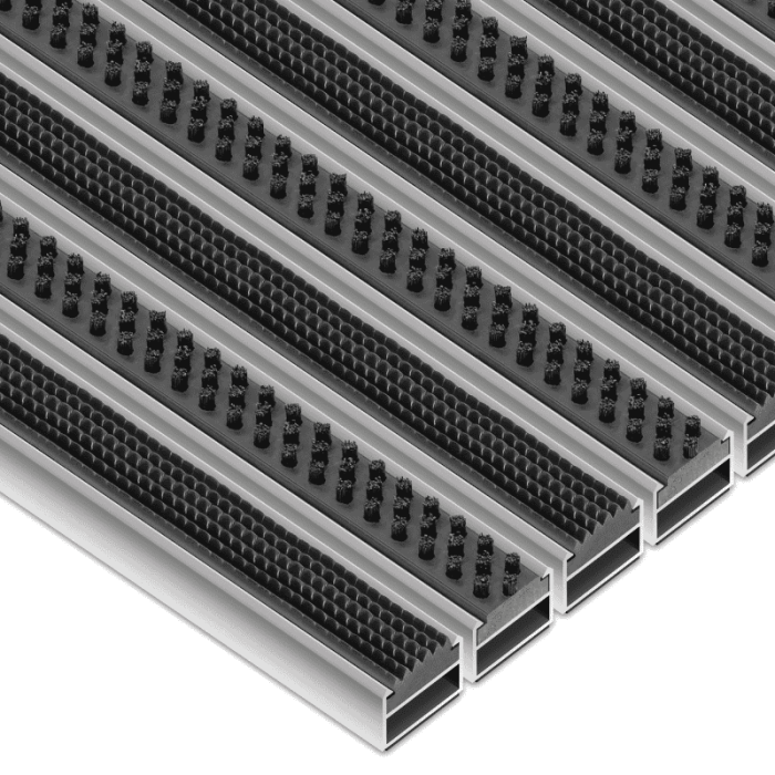 Ștergătoare de picioare din aluminiu Ryps-Scrub – sistem profesional de curățare intrări [3]