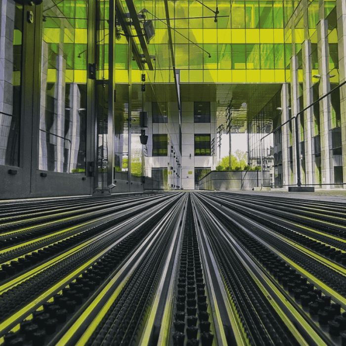 Ștergătoare de picioare din aluminiu Ryps-Scrub – sistem profesional de curățare intrări [4]