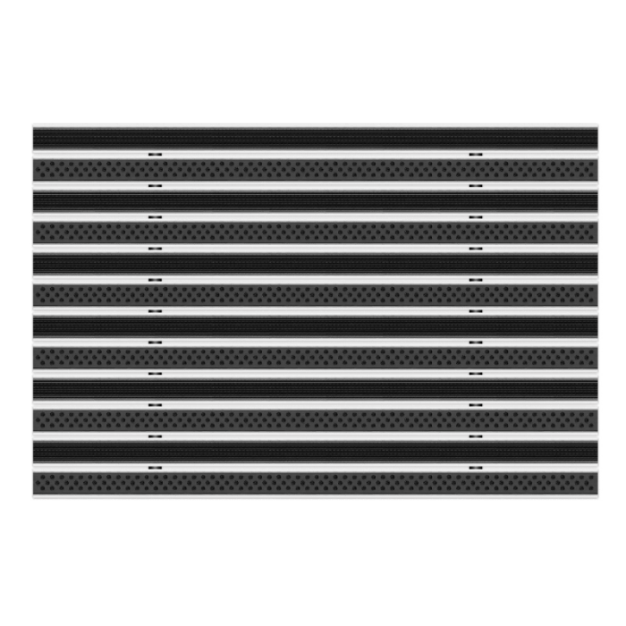 Ștergătoare de picioare din aluminiu Ryps-Scrub – sistem profesional de curățare intrări [5]