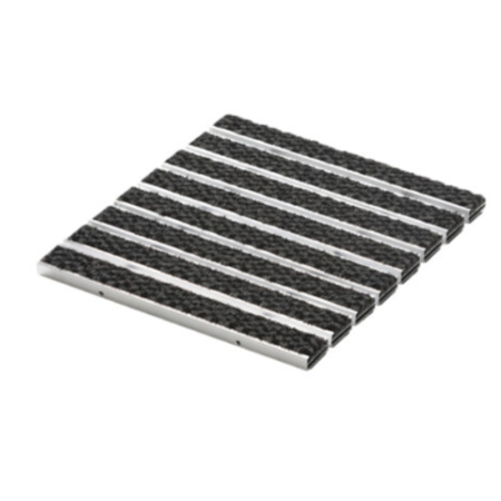 Covor de intrare Profi Cable Medium – aluminiu 12 mm, trafic intens | BeeGreen [2]