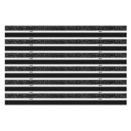 Ștergătoare de picioare din aluminiu Clean Ryps Rubber BeeGreen [4]