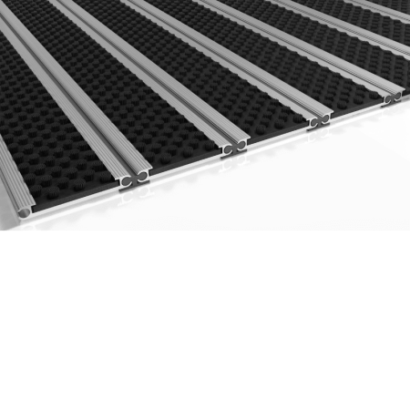 Stergatoare de picioare - Ștergătoare de picioare din aluminiu Clean Scrub Wide BeeGreen