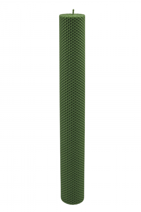 Lumanare fagure - Verde - 40x5.5 [1]