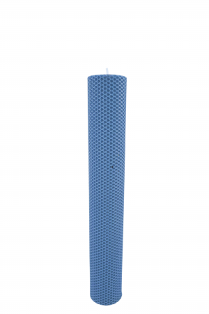 Lumanari din fagure 30x4.5 - Lumanare fagure - Albastru deschis - 30x4.5
