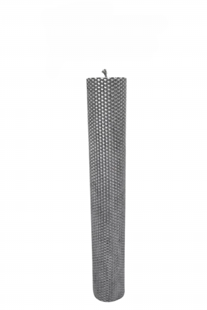 Lumanari din fagure 30x5.5 - Lumanare fagure - Argintiu - 30x5.5