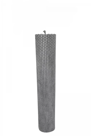 Lumanari din fagure 30x6 - Lumanare fagure - Argintiu - 30x6