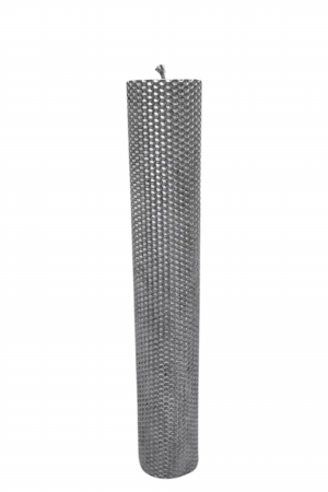 Lumanari din fagure 35x6 - Lumanare fagure - Argintiu - 35x6