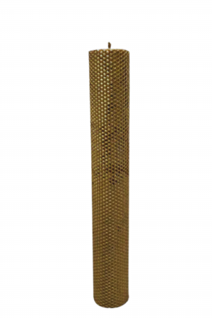 Lumanari din fagure 35x5.5 - Lumanare fagure - Auriu - 35x5.5