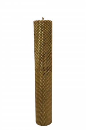 Lumanari din fagure 35x6 - Lumanare fagure - Auriu - 35x6