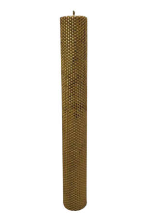 Lumanari din fagure 40x5.5 - Lumanare fagure - Auriu- 40x5.5
