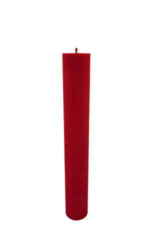 Lumanari din fagure 30x5.5 - Lumanare fagure - Rosu - 30x5.5