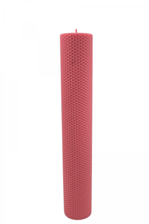 Lumanari din fagure 35x6 - Lumanare fagure - Roz inchis - 35x6